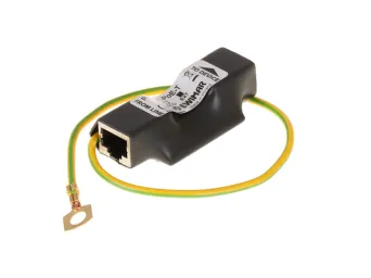 Limitador de sobretensión de red LAN gigabit, PTF-61-PRO/PoE/T con cubierta termorretráctil