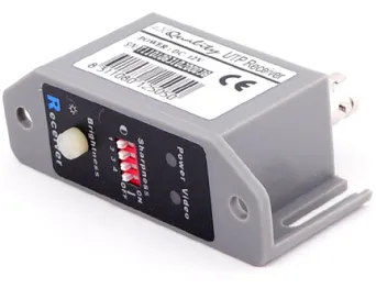Aktiv Video mottaker for UTP kabel, eX-AUTP-1R